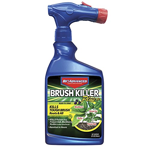 BioAdvanced 704645A Brush Killer Plus, Poison Ivy Killer and Stump ...