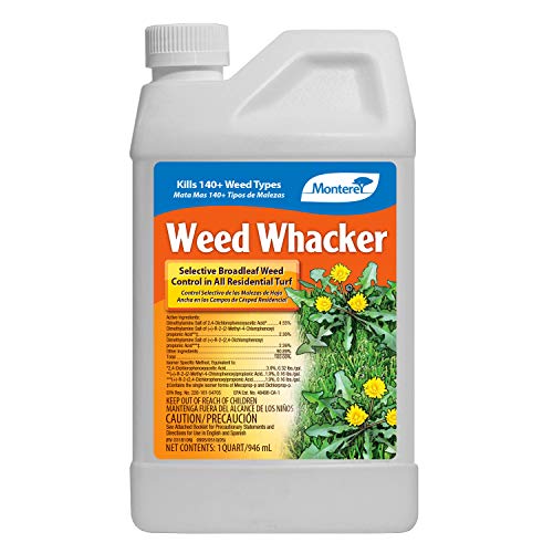 Monterey LG5285 Whacker Herbicide Concentrate, Broadleaf Weed Killer for Lawns, ...