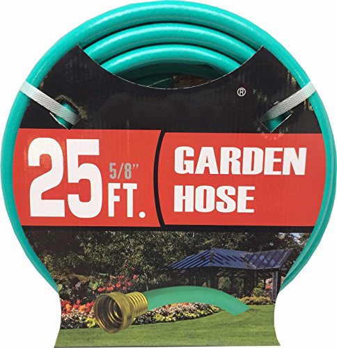 Light Duty Premium Residential Garden Hose Lawn Water (25 Feet, ...