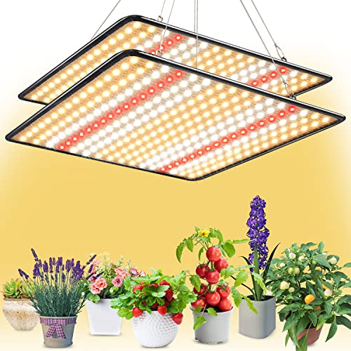Grow Light, (2-Pack) 200W LED Grow Lights for Indoor Plants ...