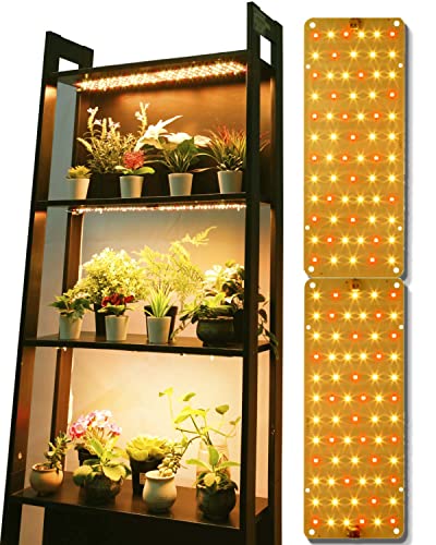 DOMMIA Grow Light, 2Pcs Ultra-Thin Plant Light for Indoor Plants, ...