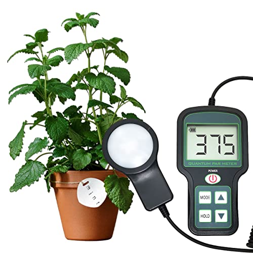 Quantum PAR Meter - High Precision, Grow Light meter, Indoor ...
