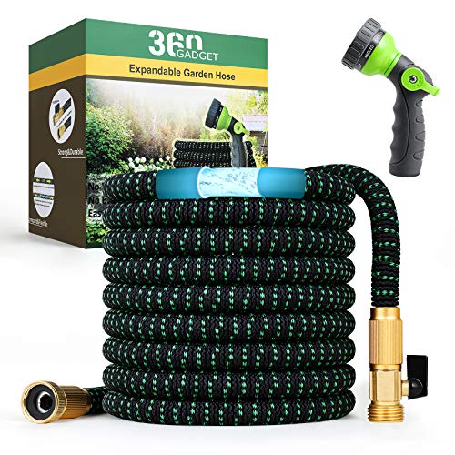 360Gadget Expandable and Flexible Garden Hose 100 ft Water Hose ...