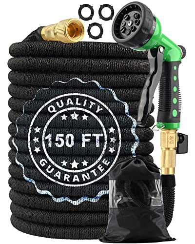 150ft Garden Hose, Expandable Hose Flexible Water Hose with Heavy ...