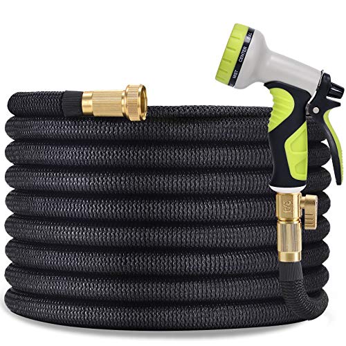 TOCZIM 100ft Expandable Garden Hose-Flexible Hose with Superior Strength 3750D ...