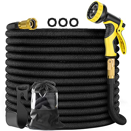 Aterod 100FT Expandable Garden Hose, Flexible Water Hose with Extra ...