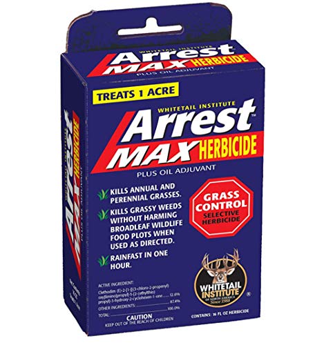Whitetail Institute Arrest Max Selective Grass Control Herbicide Specifically Developed ...
