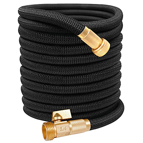 Expandable Garden Hose 100FT Retractable Water Hose with 4-Layers Strong ...