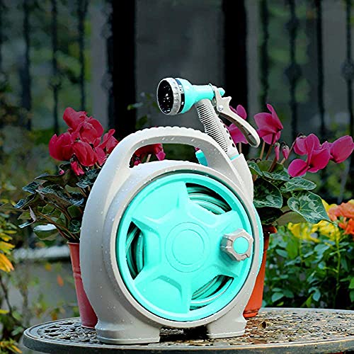 VUE Retractable Garden Hose Reel, 50 FT Portable Garden Hose ...