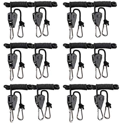 VIPARSPECTRA 6 Pair of 1/8 inch Heavy Duty Adjustable Grow ...