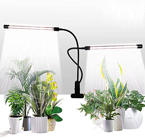 GHodec Grow Light,Sunlight White 50W 84 LED Dual Head Clip ...