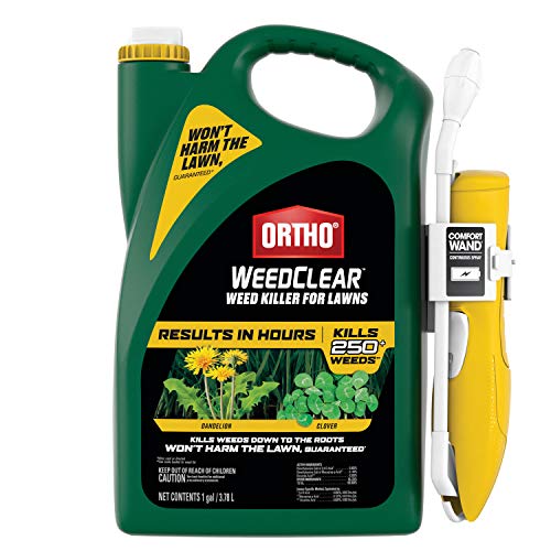 Ortho WeedClear Weed Killer for Lawns: with Comfort Wand, Won't ...