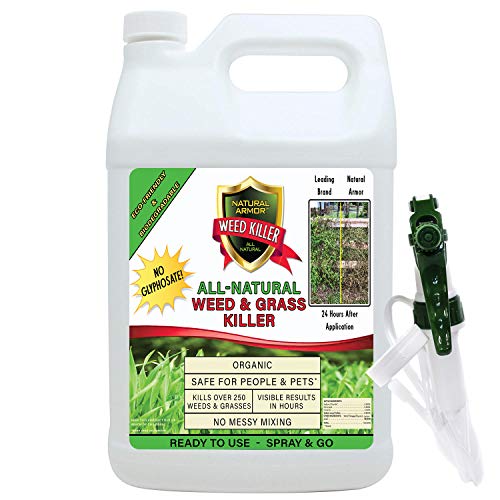 Natural Armor Weed and Grass Killer All-Natural Concentrated Formula. Contains ...