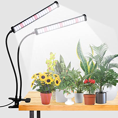 GooingTop Grow Light 100W 6000K, Super Bright White Desktop Clip ...