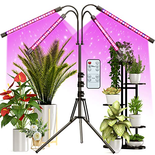 Grow Light with Stand, FRENAN Grow Lights for Indoor Plants ...