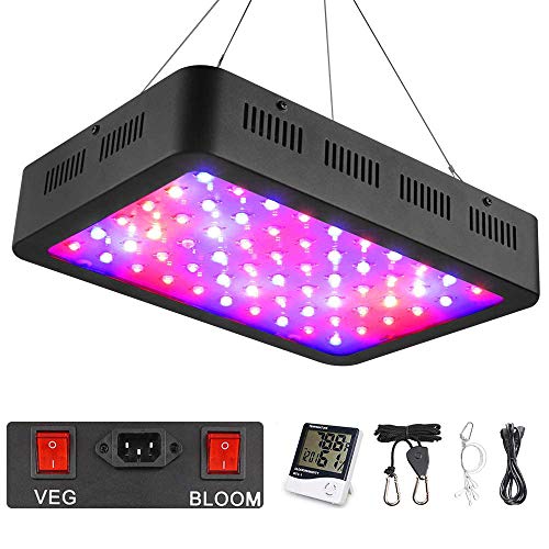 600W LED Grow Light, WAKYME Full Spectrum Plant Light with ...