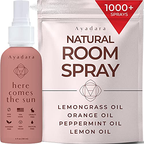 Ayadara Natural Room Spray | Refreshing Citrus Air Freshener for ...