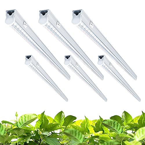 Monios-L LED Grow Light Strips,Full Spectrum Sunlight White, 3FT T5 ...