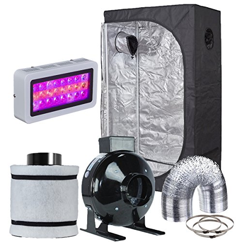 Hydro Plus Mushroom Growing Kit Grow Tent Complete Kit LED ...