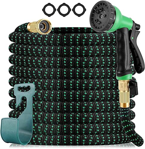 50FT Garden Hose Expandable Hose, Durable Flexible Water Hose,with 3/4