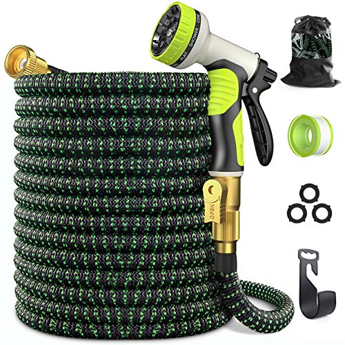 Expandable Garden Hose 75 ft - GarHose Retractable Water Hose ...