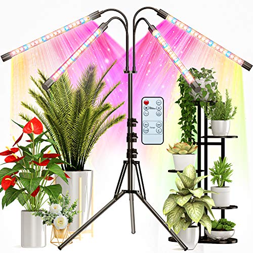 Grow Light with Stand, FRENAN Grow Lights for Indoor Plant ...