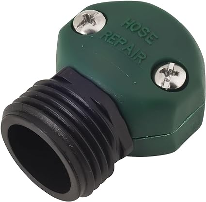 how to fix a garden hose male end