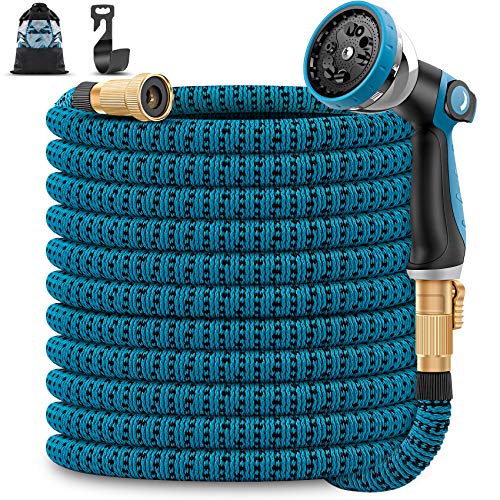 Unywarse 100ft Garden Hose Expandable Water Hose, Expanding Garden Pipe ...