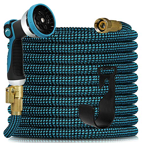 Knoikos Expandable Garden Hose 100ft - Expanding Water Hose with ...