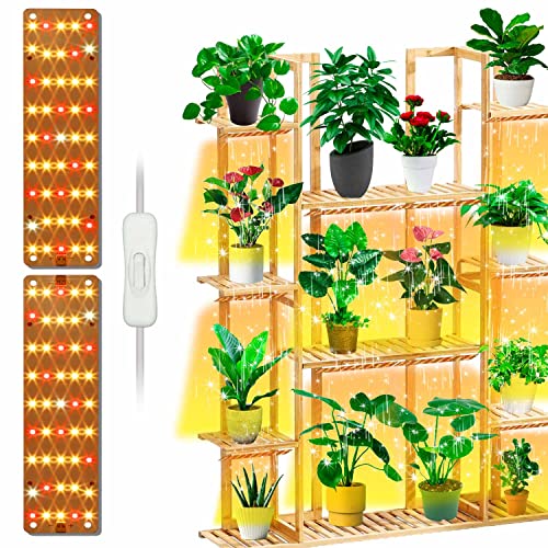 APLANT Plant Light for Indoor Plants, 12W Ultra-Thin Grow Light ...