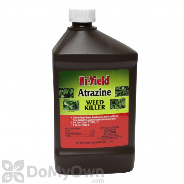 what weeds does atrazine kill