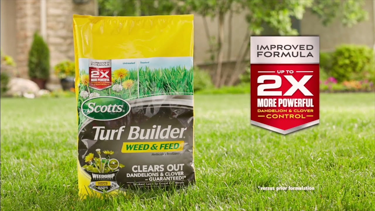 does turf builder kill weeds