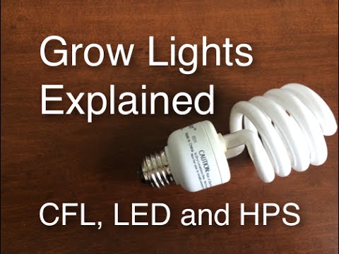 can cfl bulbs be used as grow lights
