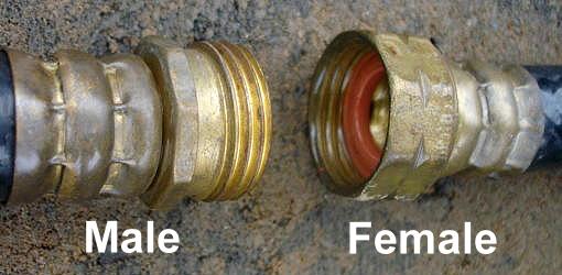 how to fix a garden hose female end