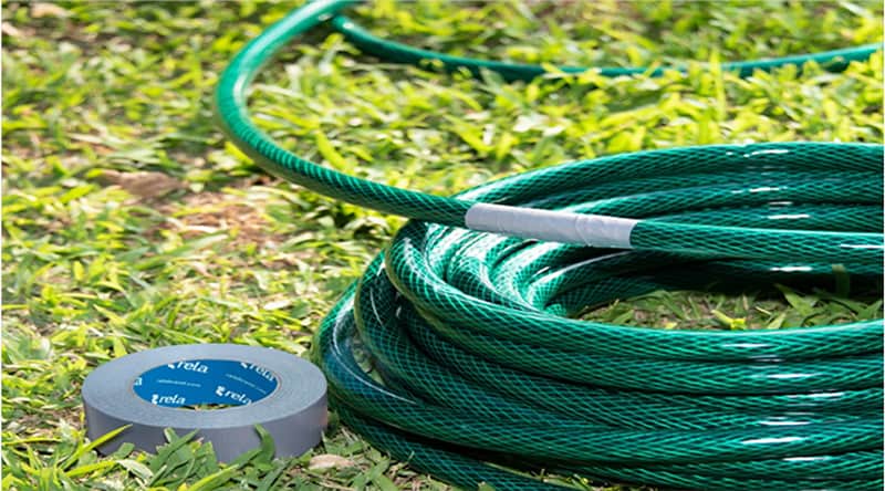 how to repair a garden hose duct tape